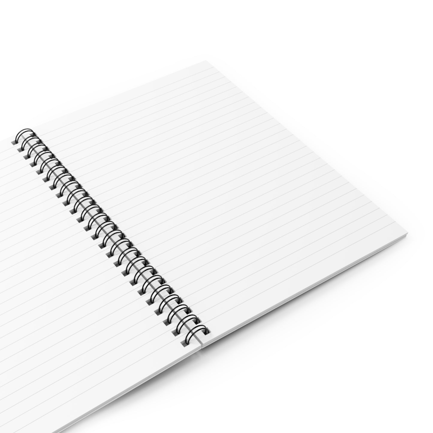 Spiral Notebook - Brains, Curls & Confidence, Cute Stationery Gift, Student Journal, Inspirational Writing, Back to School