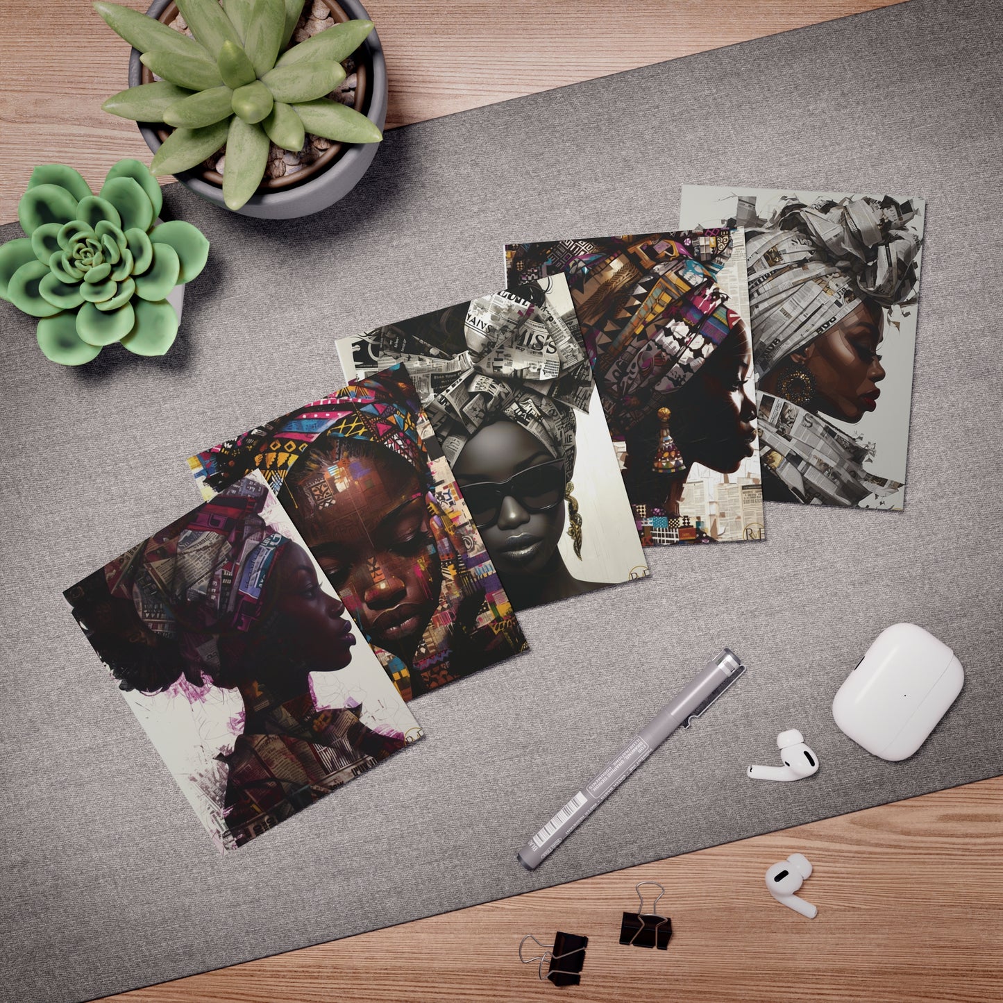Multi-Design Greeting Cards (5-Pack)