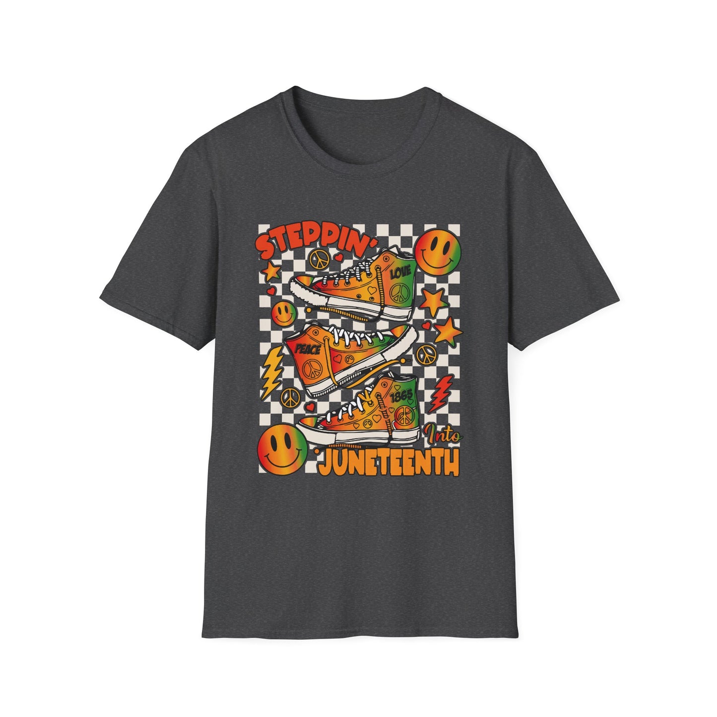 Colorful Juneteenth T-Shirt, Fun Summer Tee, Festival Wear, Unisex Graphic Shirt, Celebration Merchandise, Vacation Outfit
