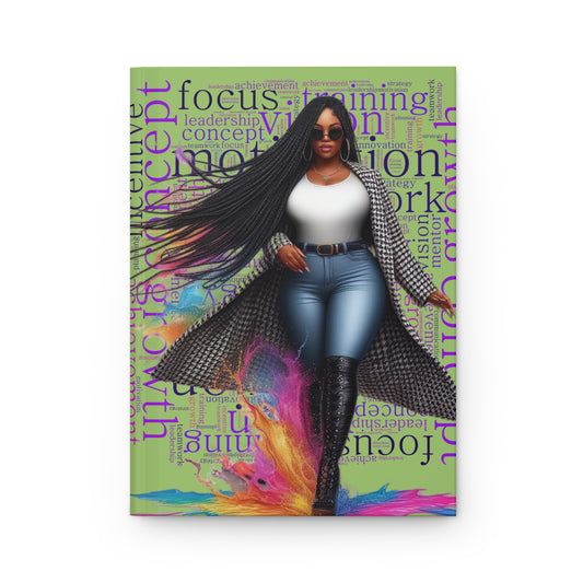 Empowerment Hardcover Journal, Motivational Notebook, Women's Leadership Journal, Self-Care Diary, Inspirational Gift
