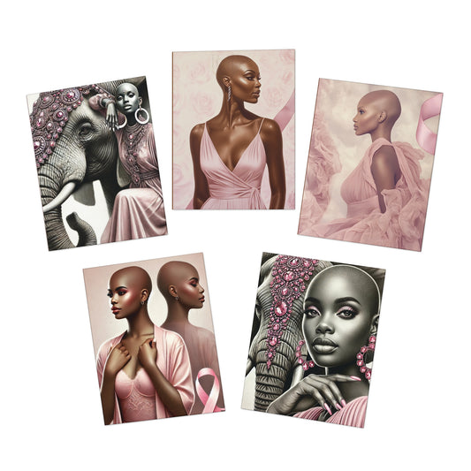 Greeting Cards, Breast Cancer Awareness, Encouragement Cards, Cancer Survivors, Supportive Note Cards, Thinking of You Cards