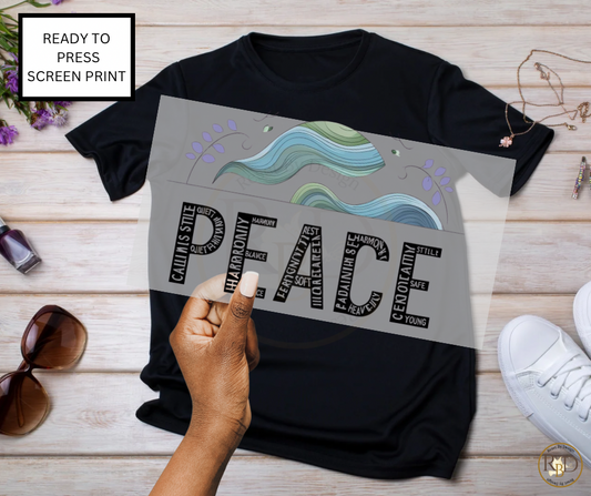 “Peace” DTF Transfer