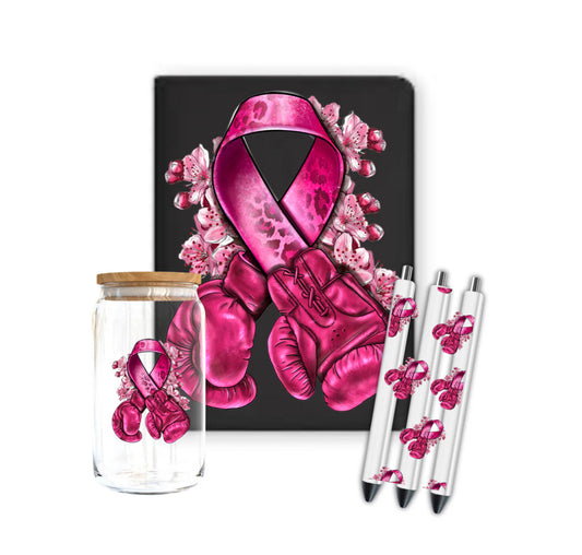 Breast Cancer Awareness UV DTF print
